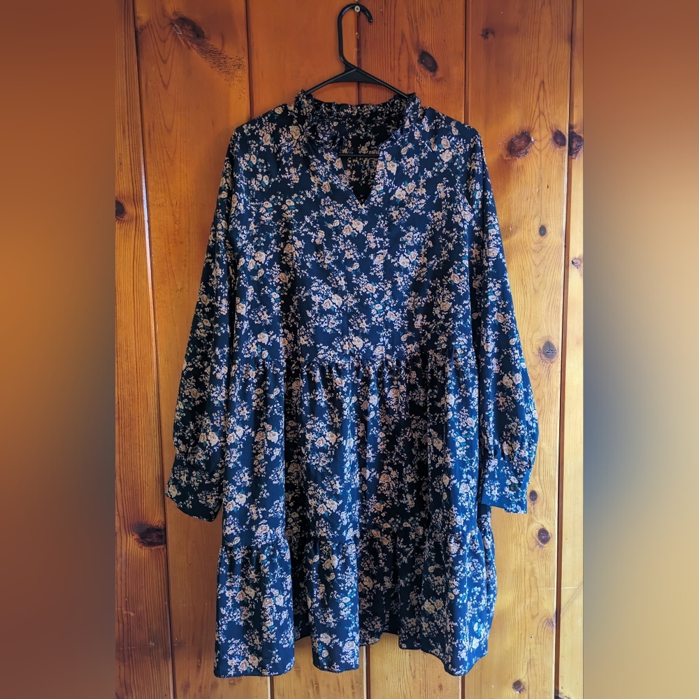 Shein Curve Floral Dress